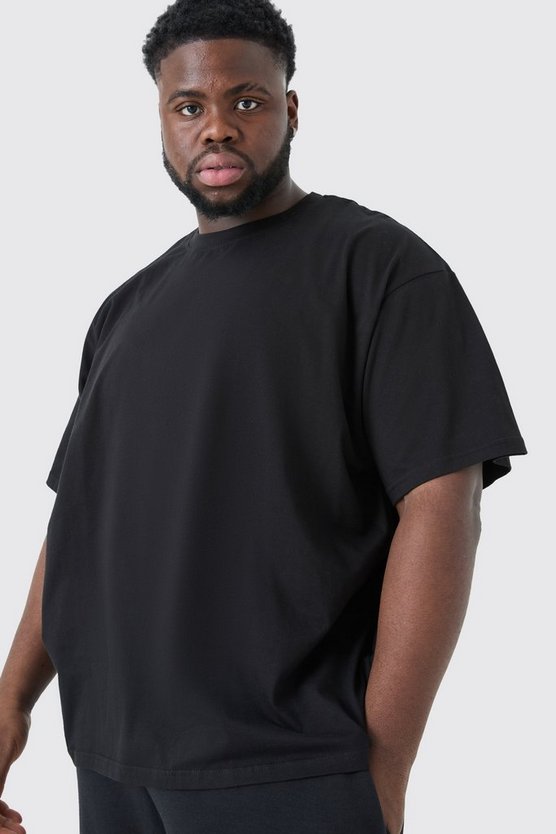 Plus 2er-Pack Oversize T-Shirts