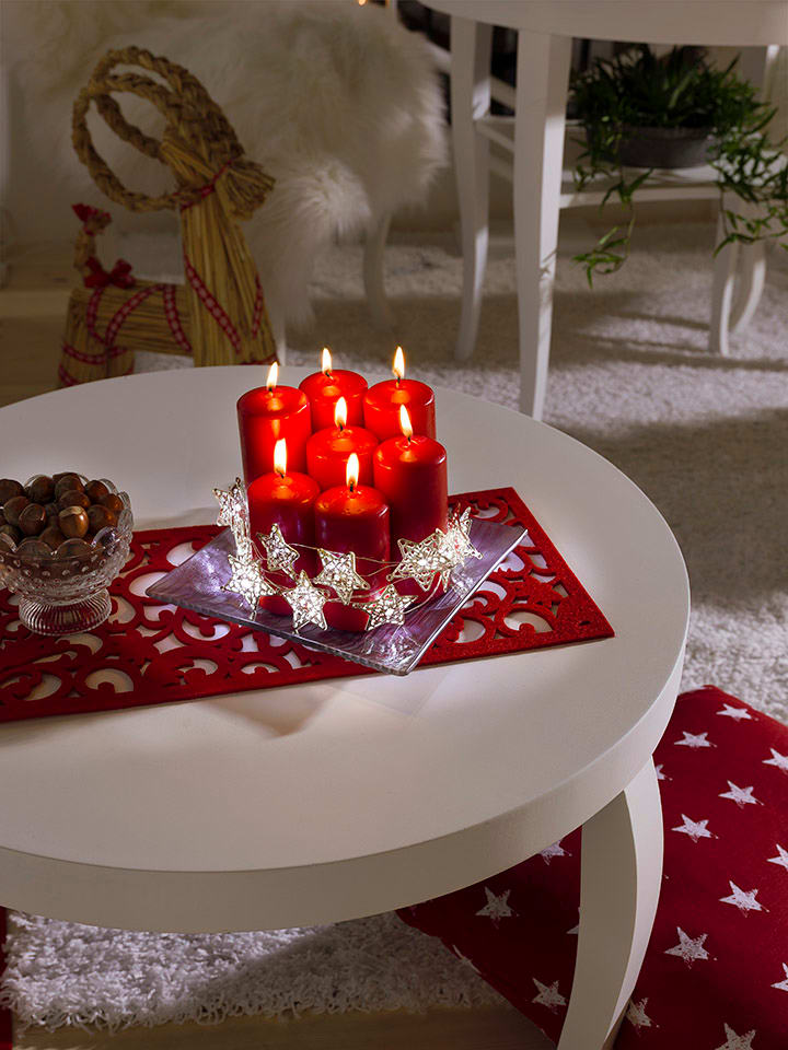 Konstsmide LED-Dekolichterkette ''Sterne'' in Gold/ Warmweiß günstig kaufen onesize