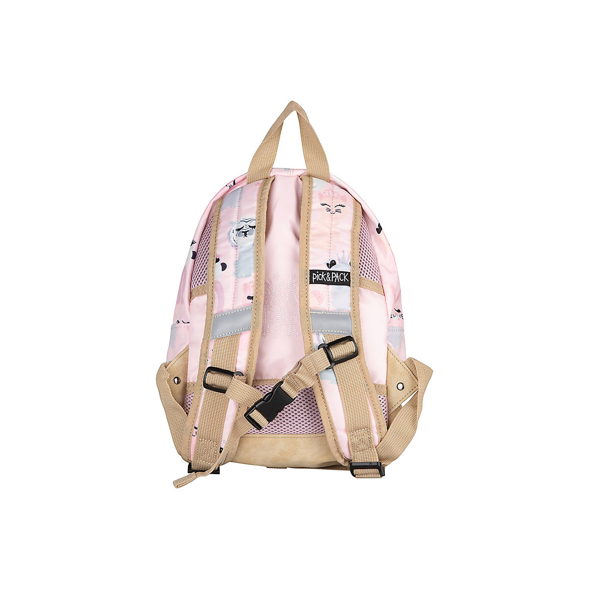 Kinderrucksack S Sweet Animal Pink