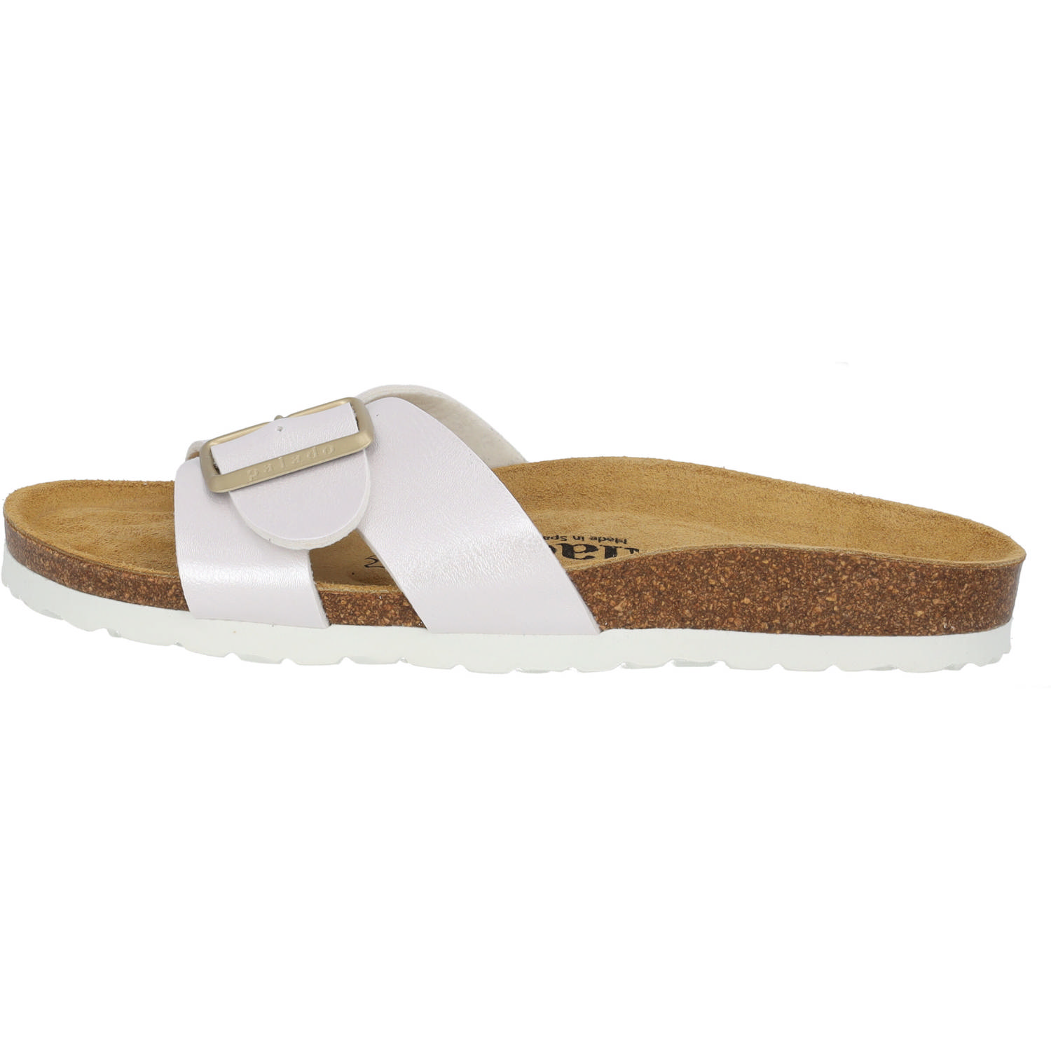 Palado Tinos Metallic, Pantoletten, Damen, Weiß