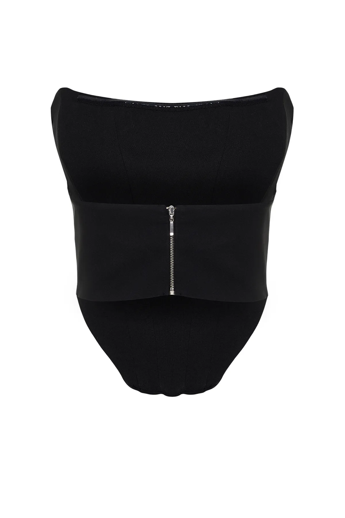 Trendyol Collection  Schwarzes, gewebtes, glänzendes Strass-Korsett mit detailliertem Bustier TPRSS24BS00023