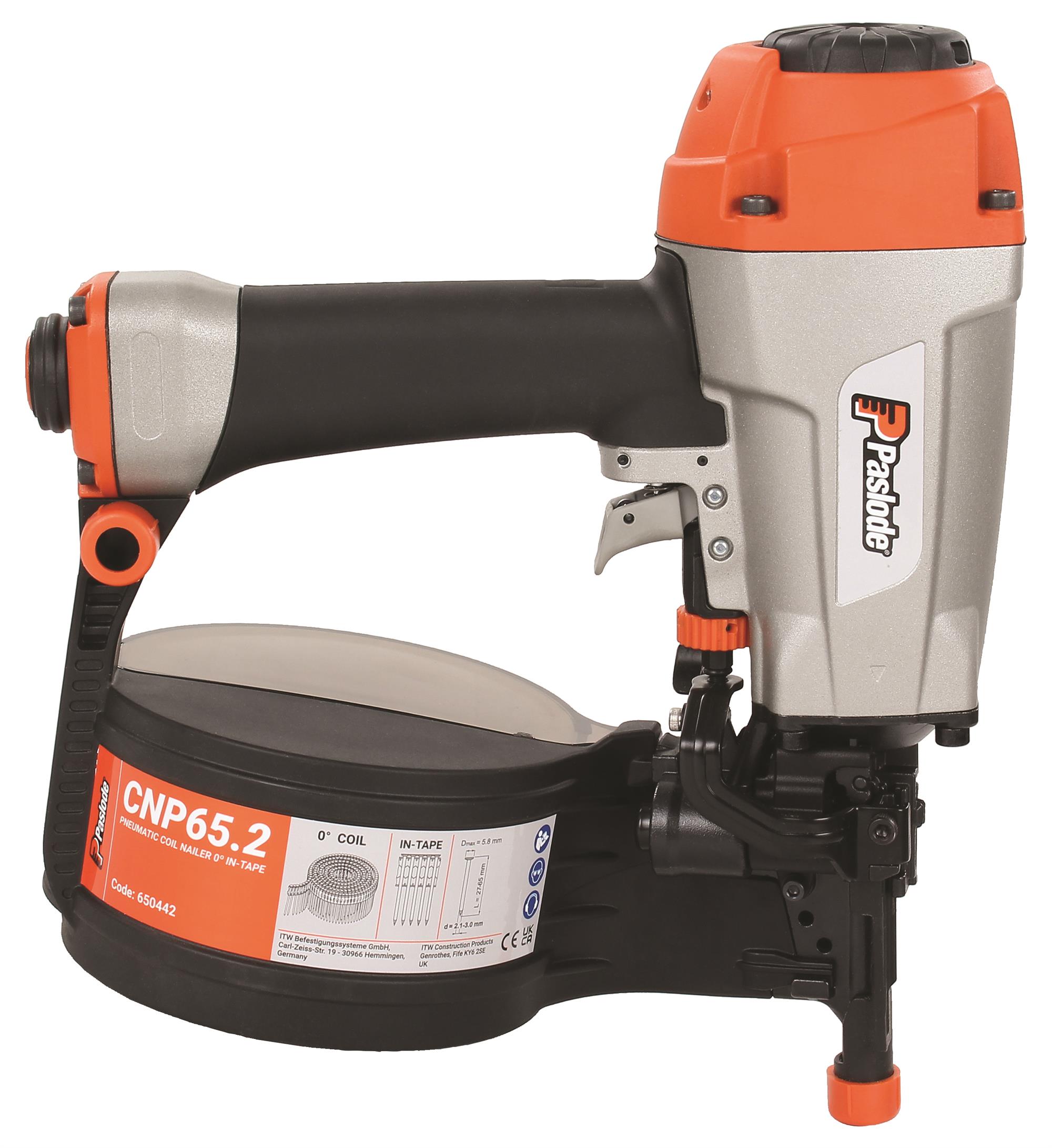 Paslode 650442 CNP65.2 Закачач за калемове 27-65 мм у картонској кутији