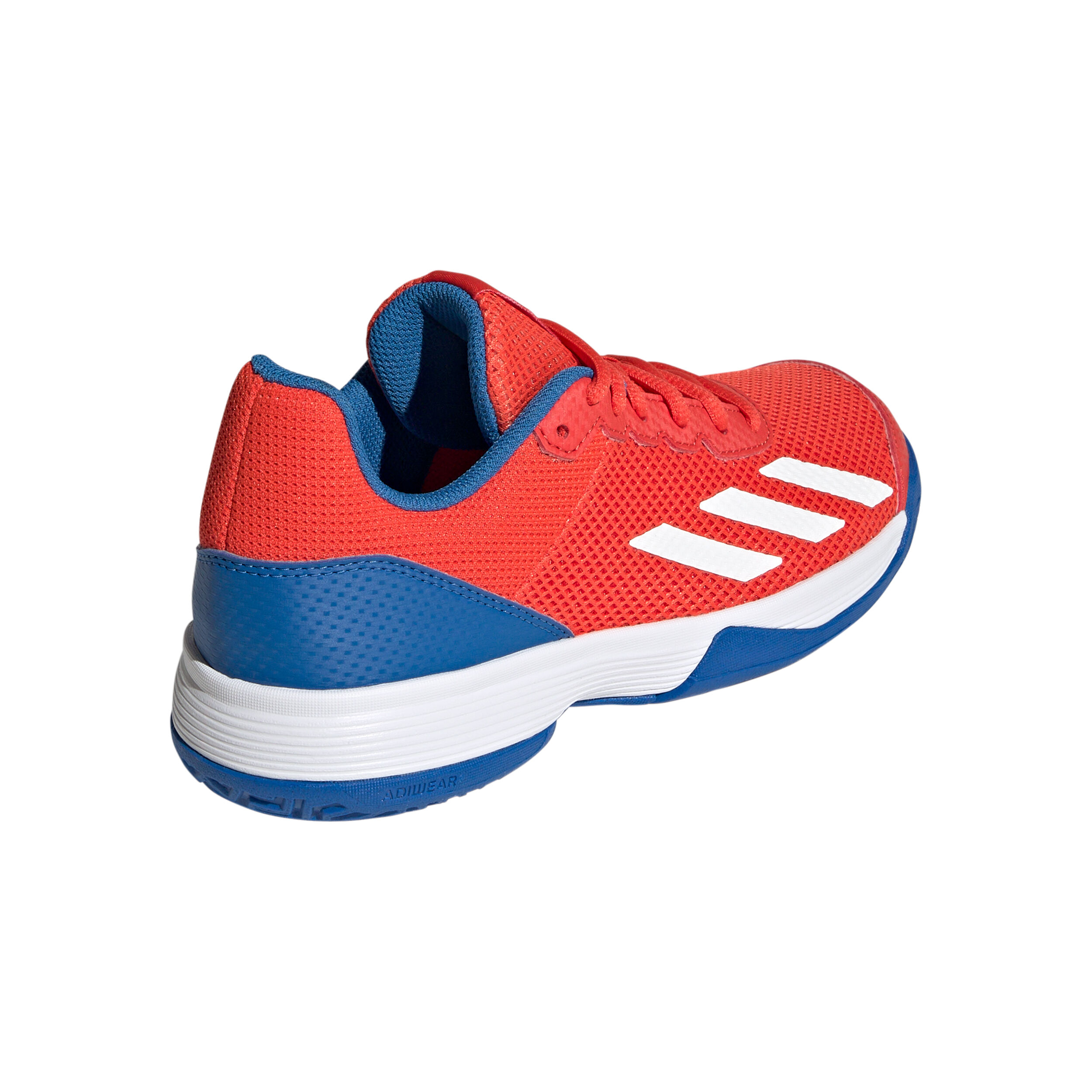 Courtflash Allcourtschuh Kinder - Rot, Weiß