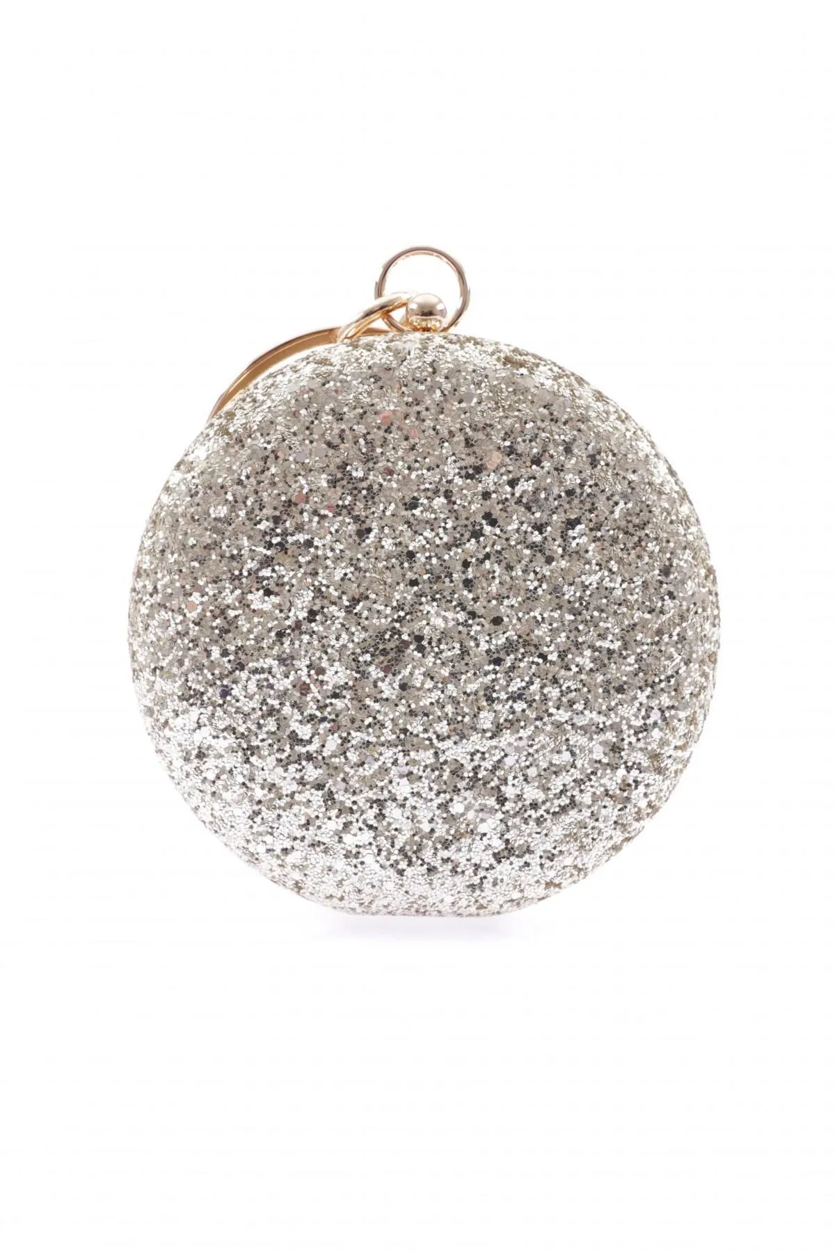 DGN  259-23y Abendkleid Damen Portfolio Tasche - Gold Pailletten