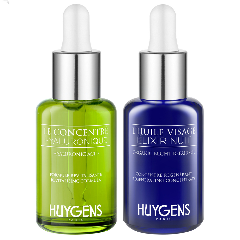 huygens DUO JOUR & NUIT (2 sérums 30ml) Duo de sérums ultra-concentrés pour uneaction revitalisante et régénérante