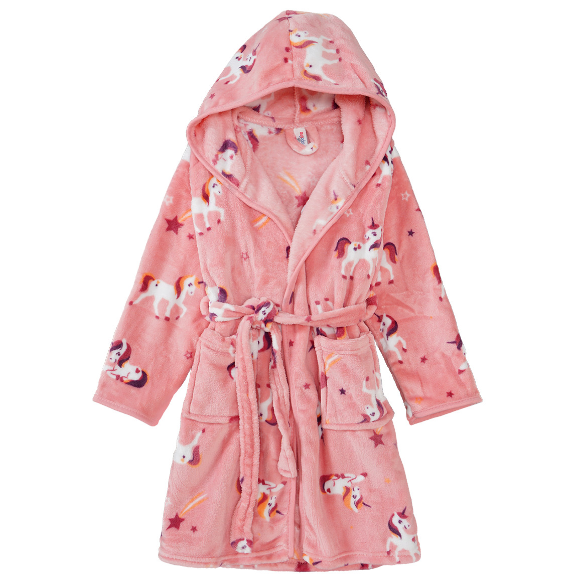 Mädchen Bademantel aus Fleece