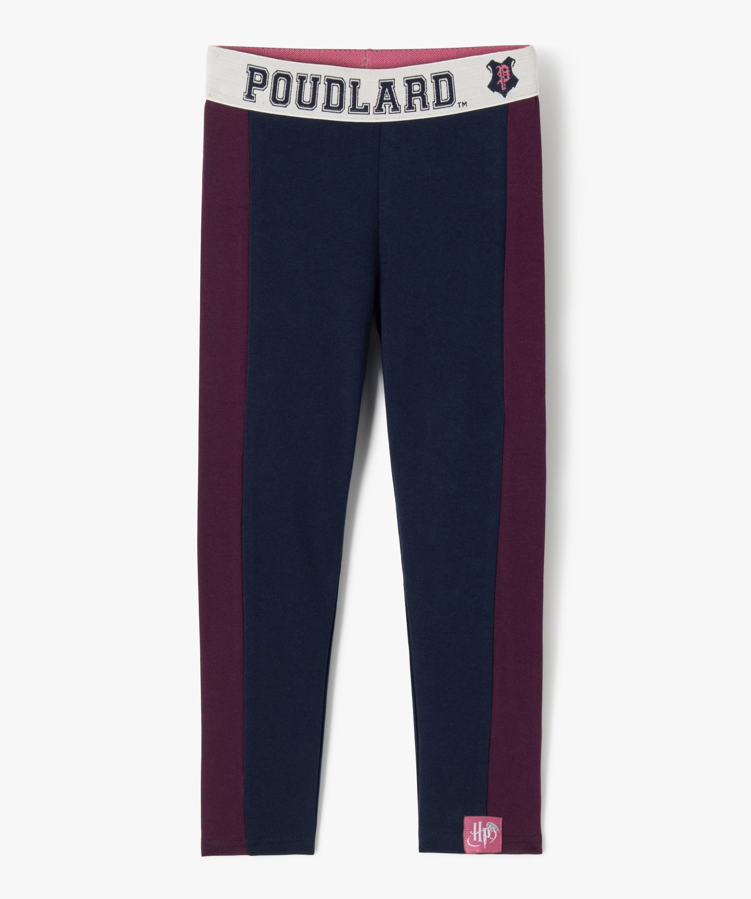 Leggings de sport bicolore fille - Harry Potter marine | GEMO