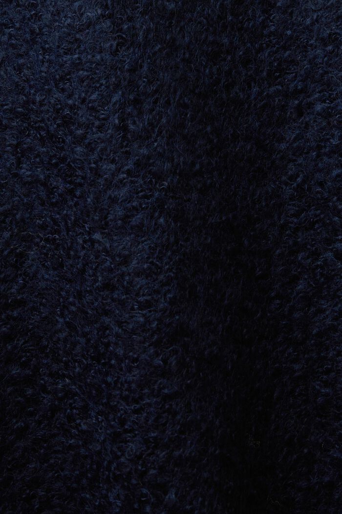 Bouclé-Mantel aus Wollmix