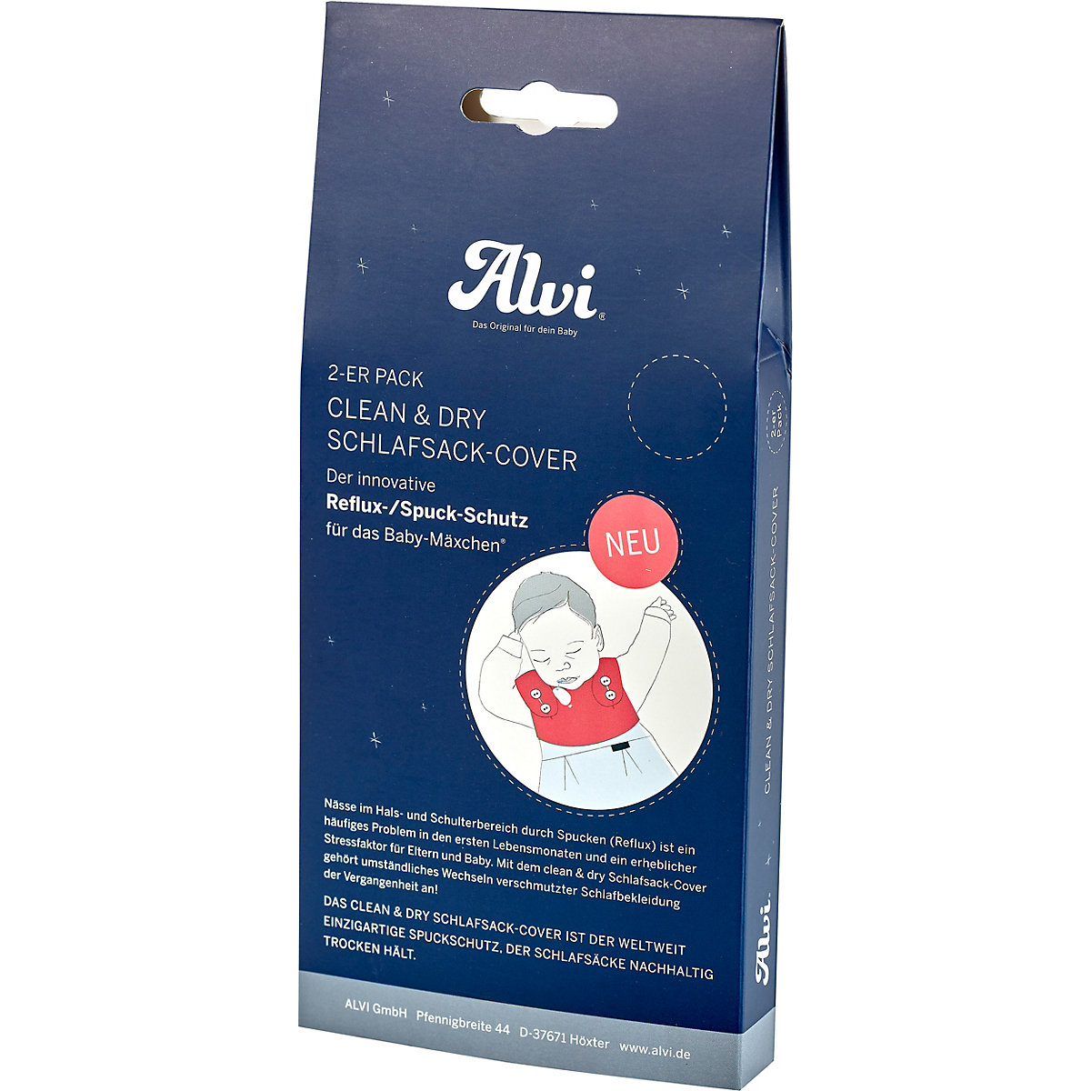 Clean & Dry Schlafsack-Cover (2er Pack), Gr. 68/74