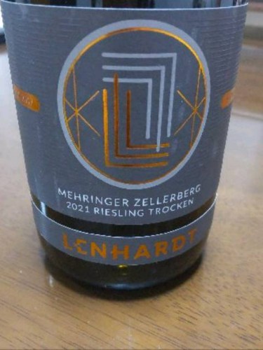 LenhardtMehringer Zellerberg Riesling Trocken 2021