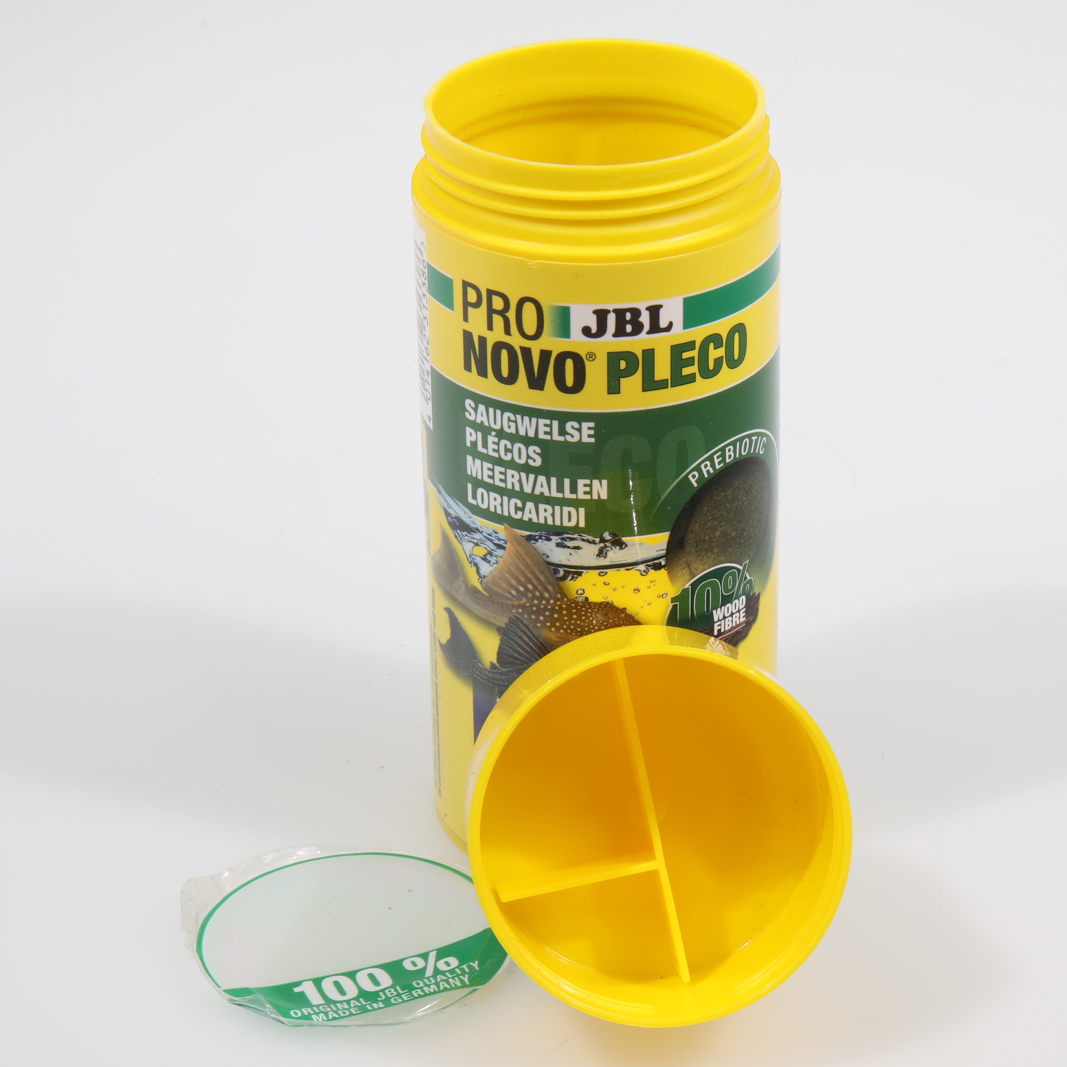 JBL Hauptfutter JBL PRONOVO PLECO WAFER Futtertabletten für herbivore Saugwelse M 250 ml