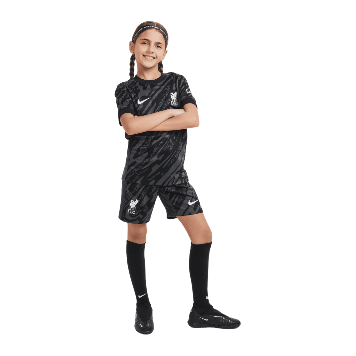 Nike FC Liverpool Torwartshort 2024/2025 Kids Schwarz F061