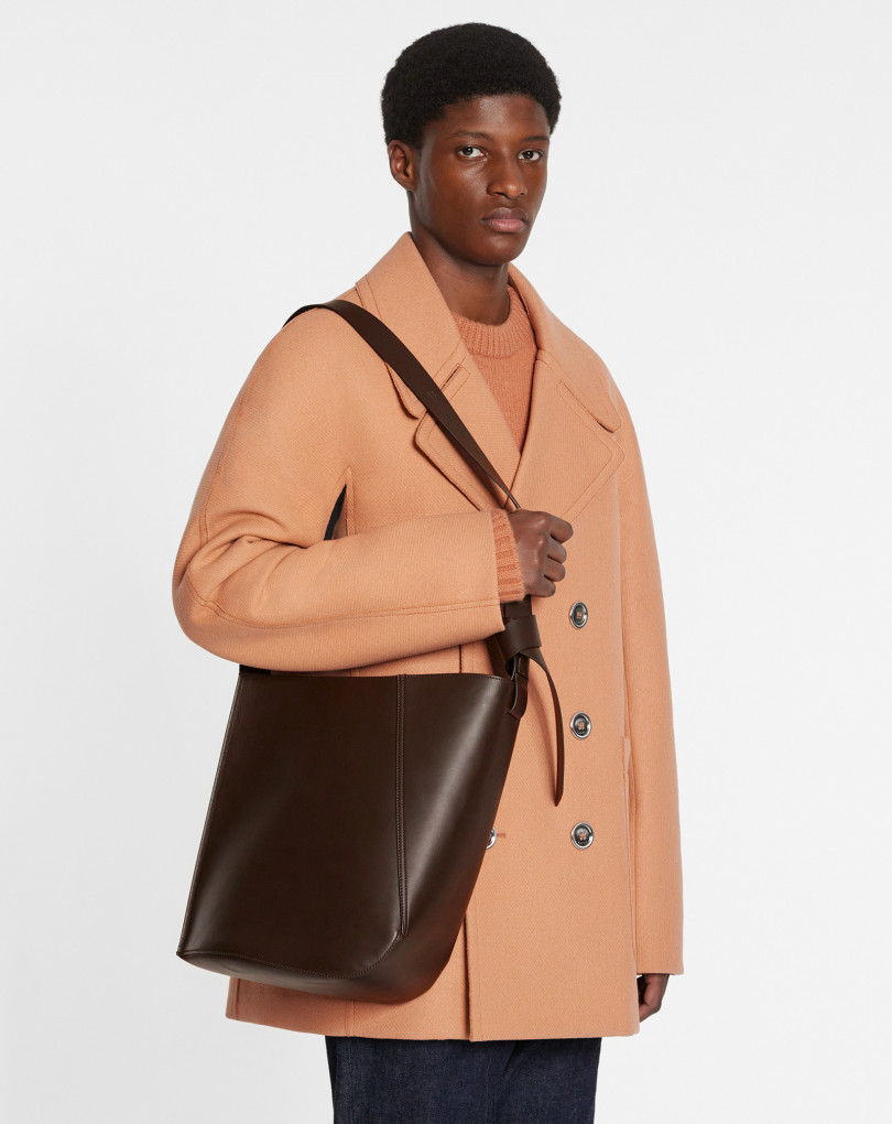 SAC HOBO TIE MM EN CUIR