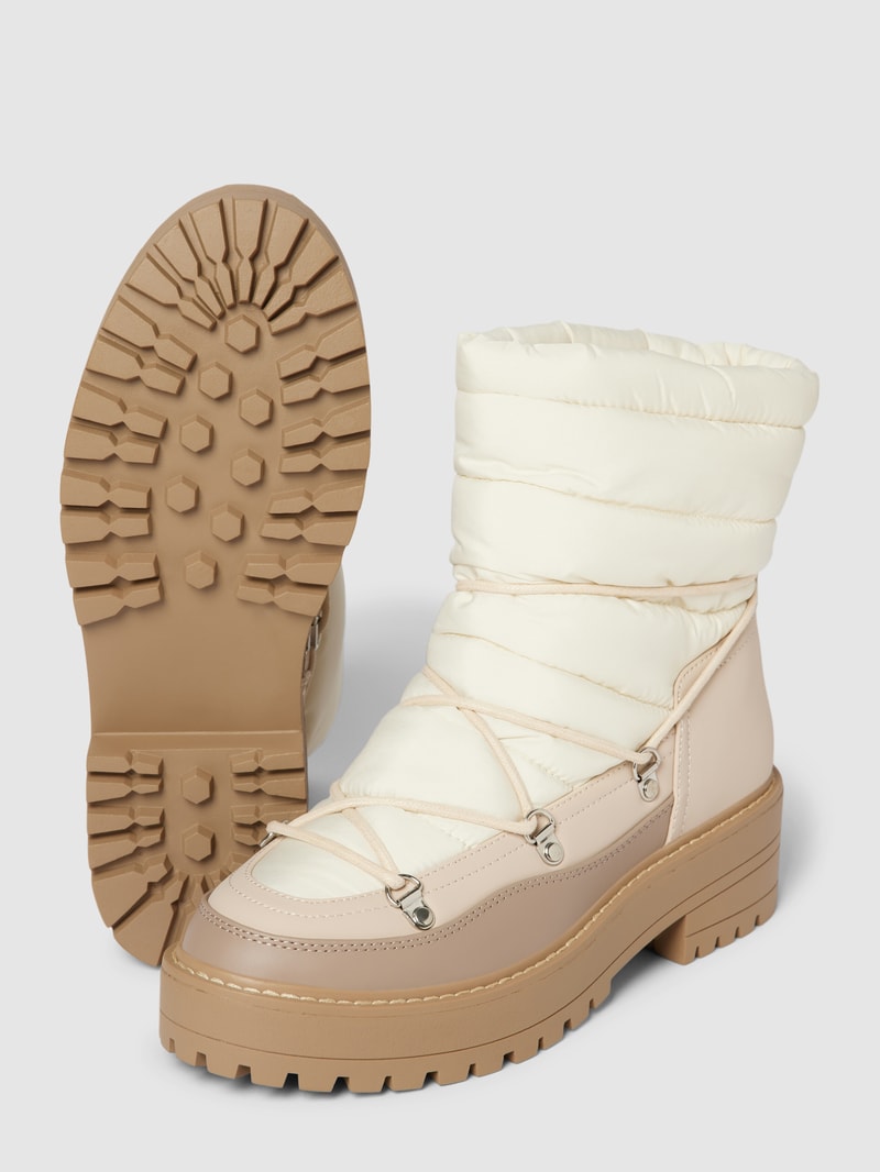 Boots in Stepp-Optik Modell 'ONLBRANDIE' in offwhite