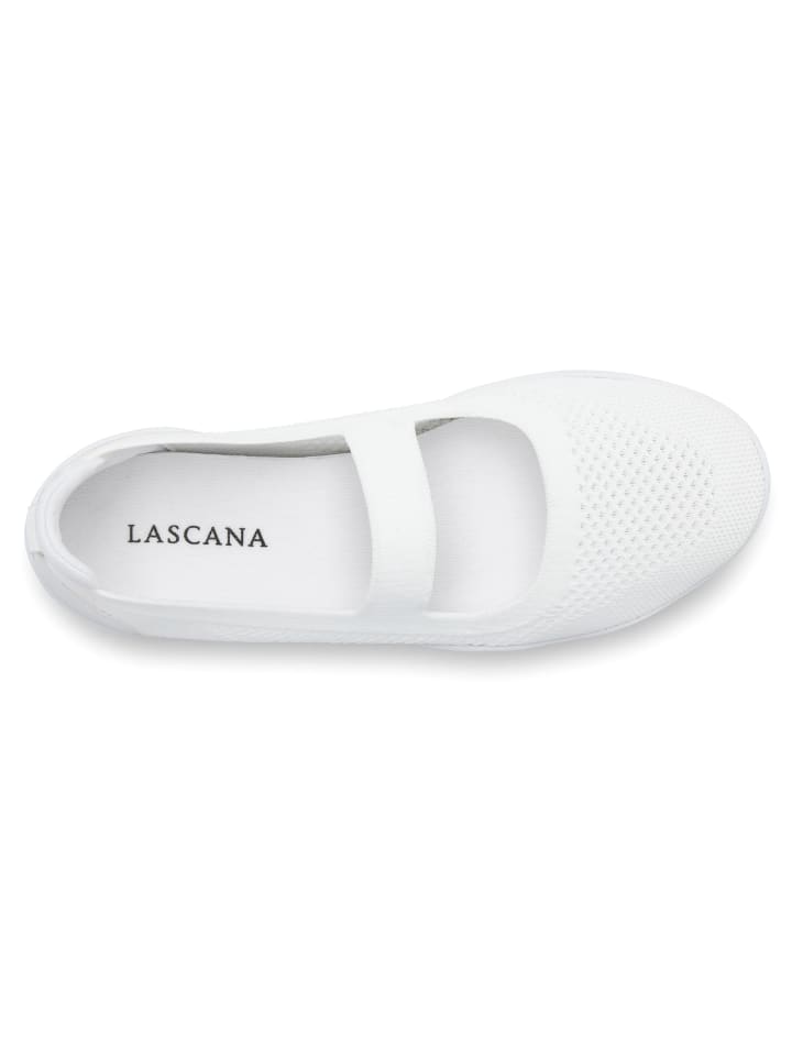LASCANA Sneaker Ballerinas in weiß günstig kaufen