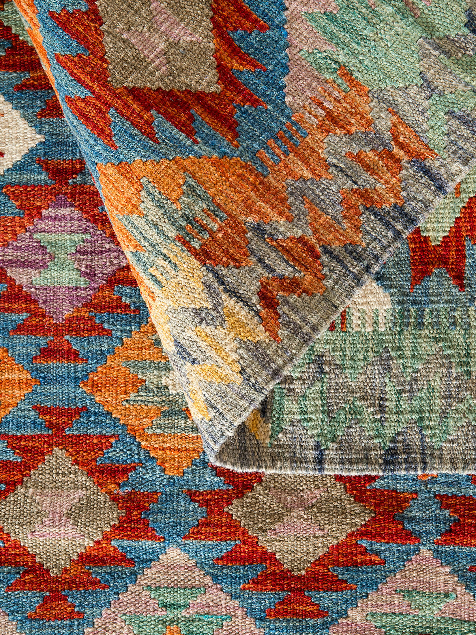 Afghan Kelim ca. 103 x 146 cm, Unikat / Einzelstück
