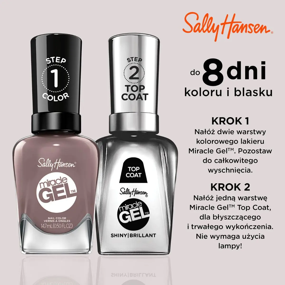 Sally Hansen Miracle gel lak za nokte, 205