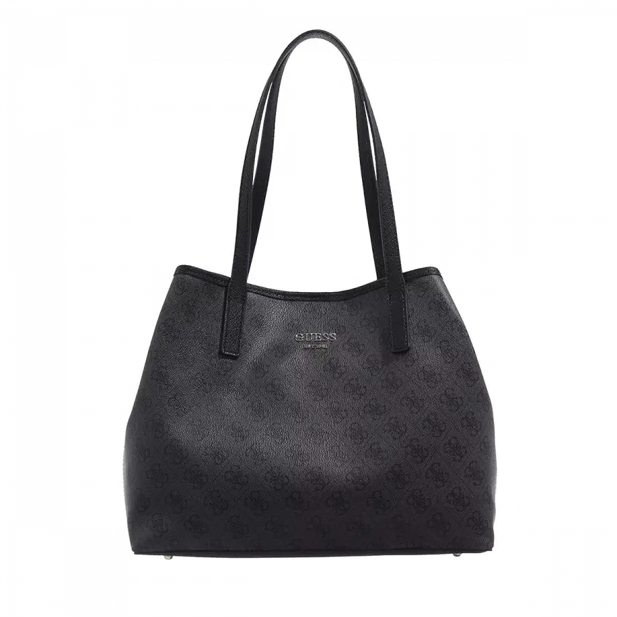 Guess - Guess Handle Bags Textil Dark Gray - grau