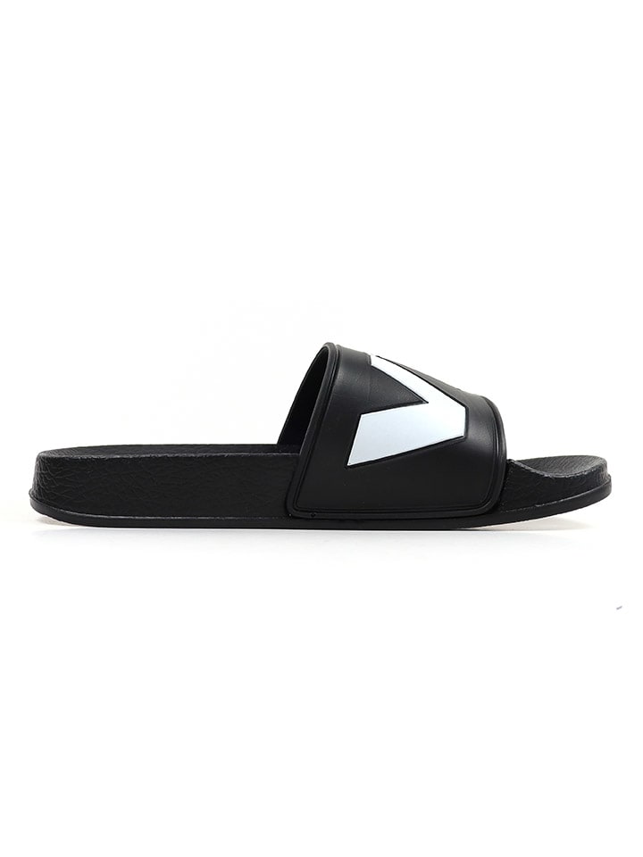 Levi´s Pantoletten in Schwarz/ Weiß günstig kaufen