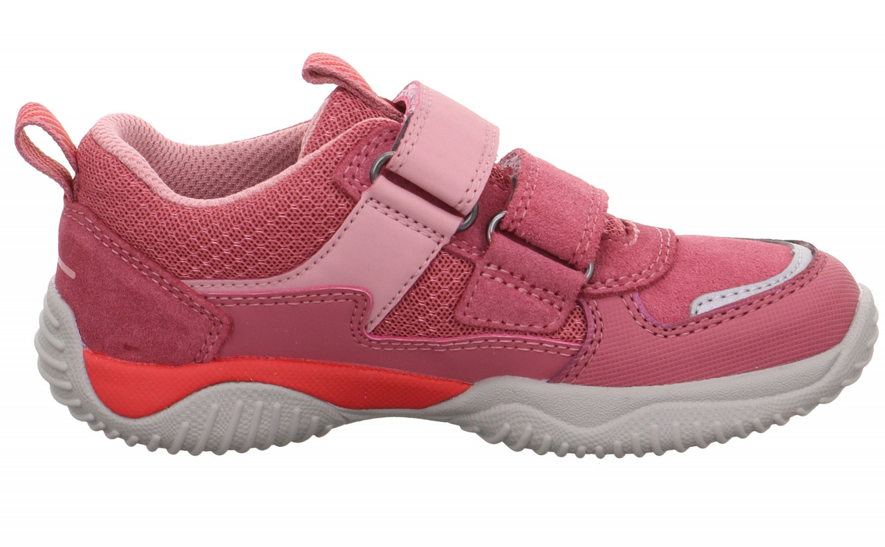 STORM - Pink/Rot Sneaker low mit Klettverschluss