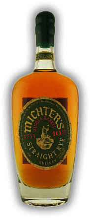 Michter's 10 Years Single Barrel Straight Rye Whiskey Michter's 10 Years Single Barrel Straight Rye Whiskey  Alter 10 J. - 0,7	 Liter - Vol 46,4%
