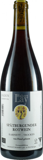 2021 Blauer Spätburgunder Gutswein trocken Bio - BIO Weingut Lay