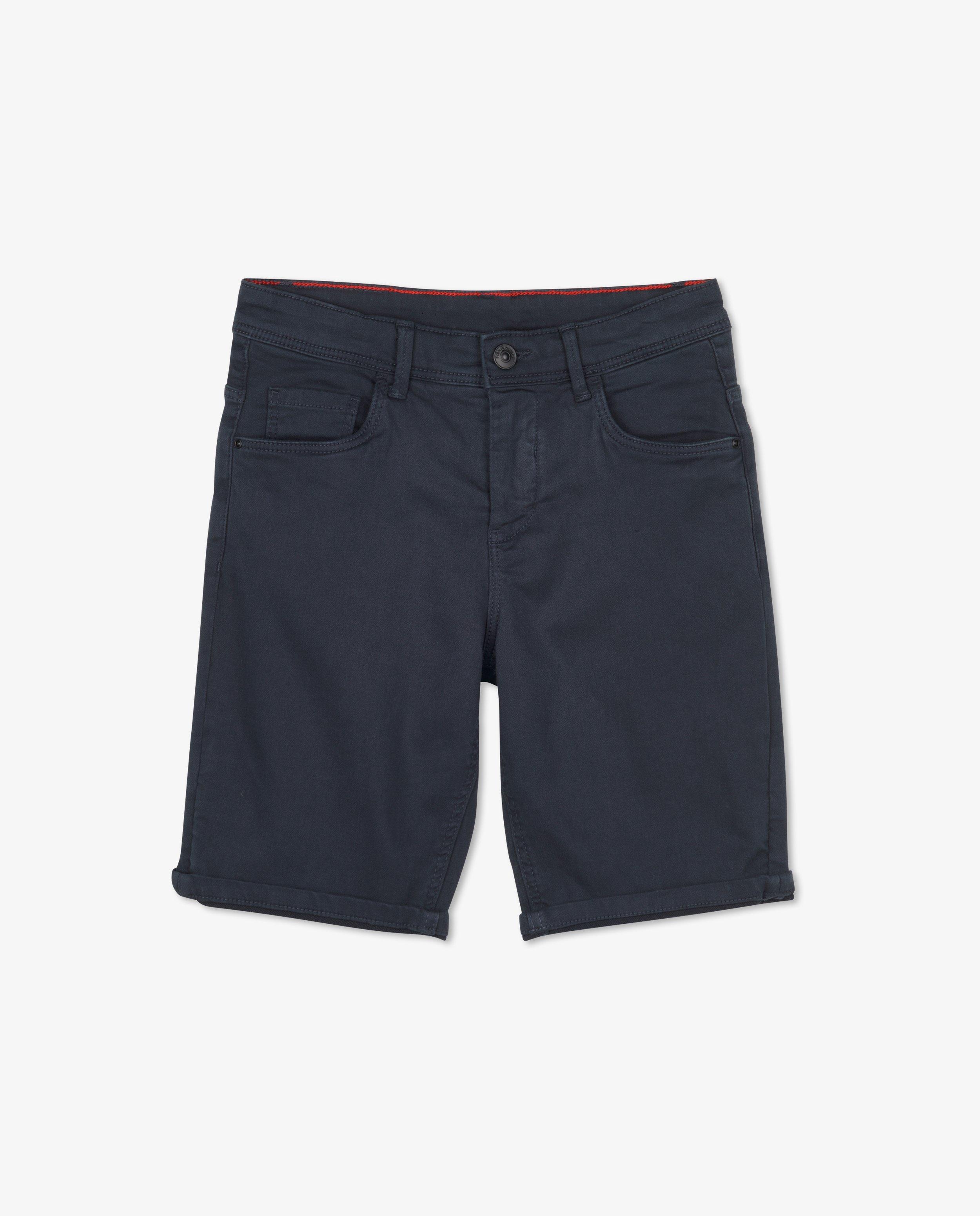 Bermude din denim organic JBC, 7-14 ani, albastru închis