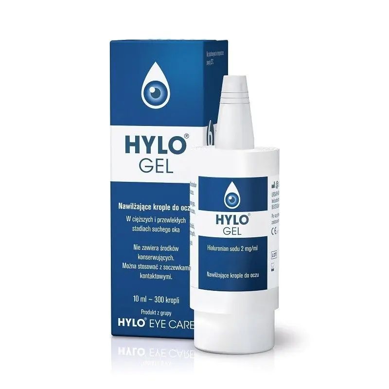 Hylo Gel 0,2%, fugtgivende øjendråber, til mere alvorlige og kroniske stadier af tørre øjne