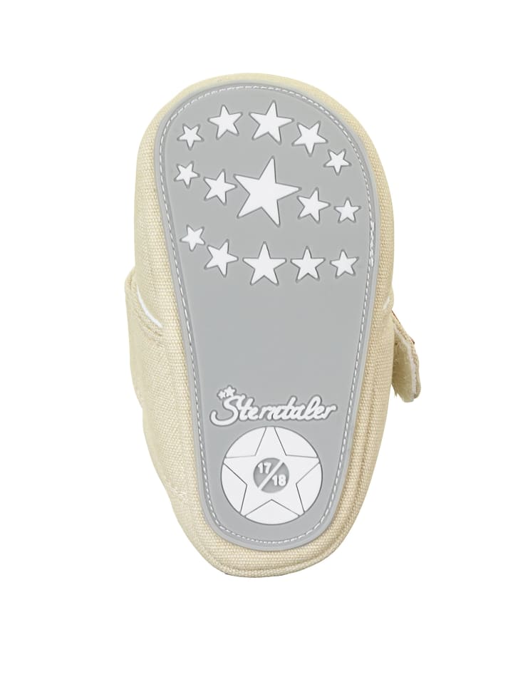 Sterntaler Krabelschuhe uni in beige günstig kaufen