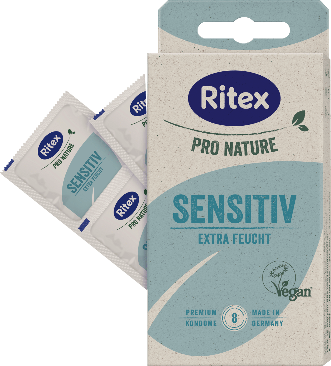 Kondome Pro Nature Sensitiv, Breite 53mm, 8 St