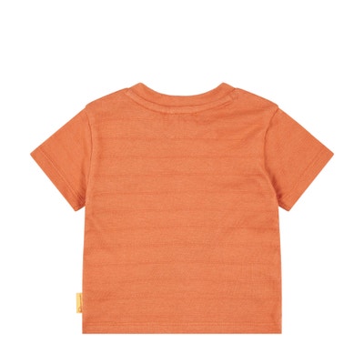 T-Shirt kurzarm, orange für Jungs