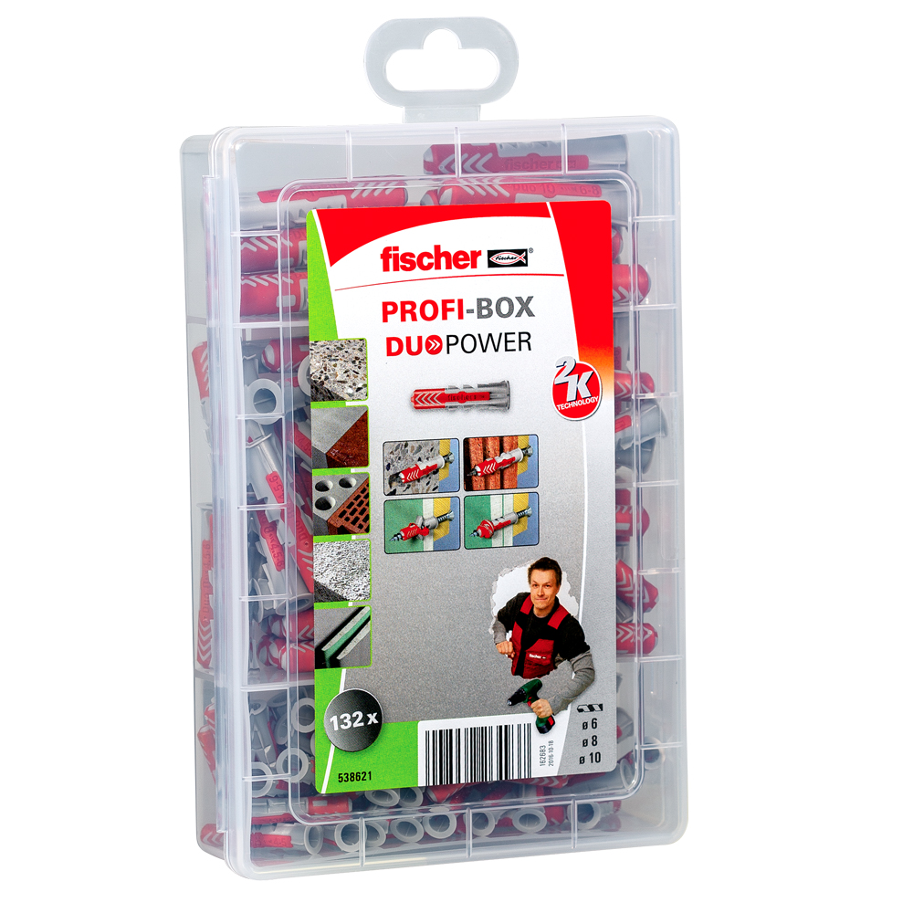 Fischer 538621 Professional Box DUOPOWER pluggen