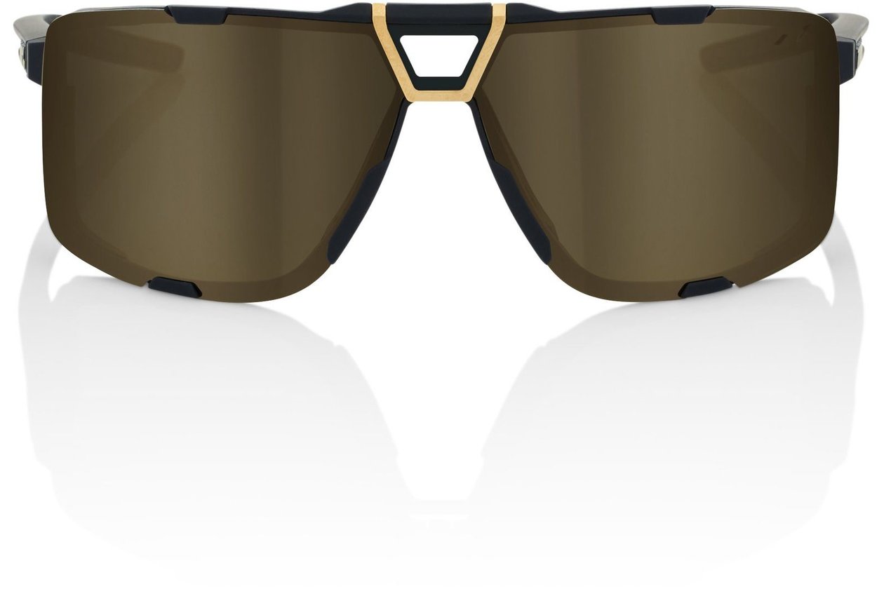 100 Percent Eastcraft soft tact black / Soft Gold Mirror Lens