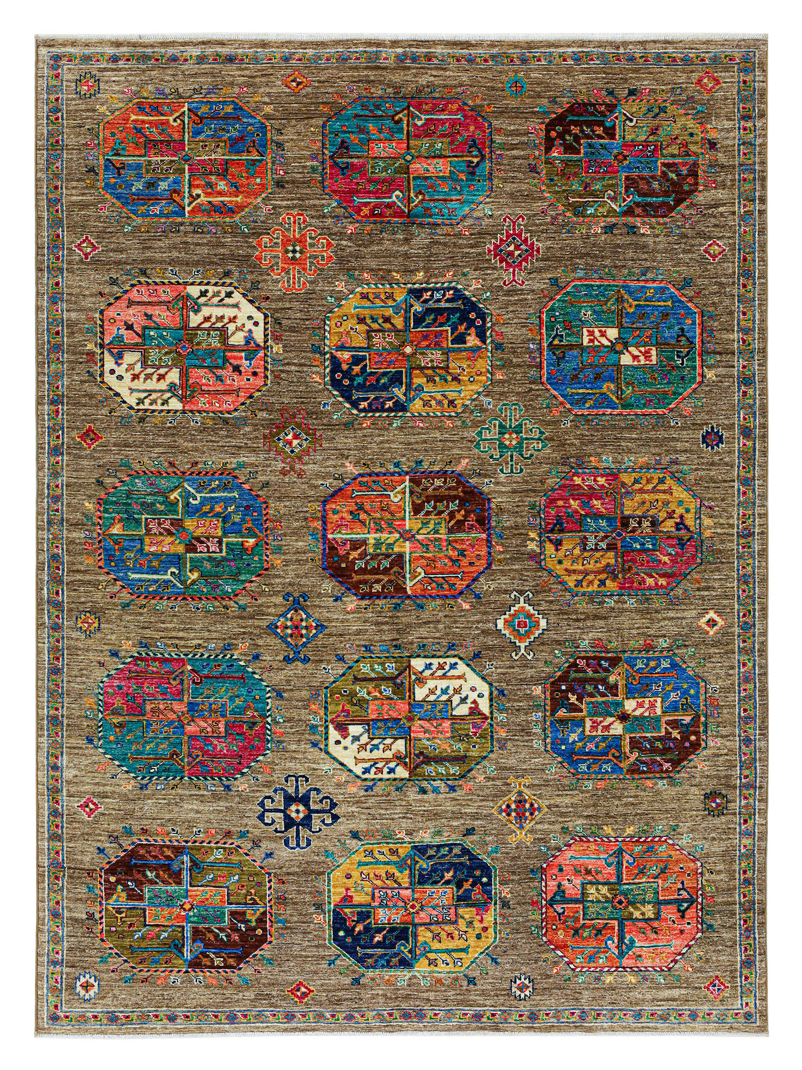 Buchara Ghazni ca. 175 x 244 cm, Unikat / Einzelstück