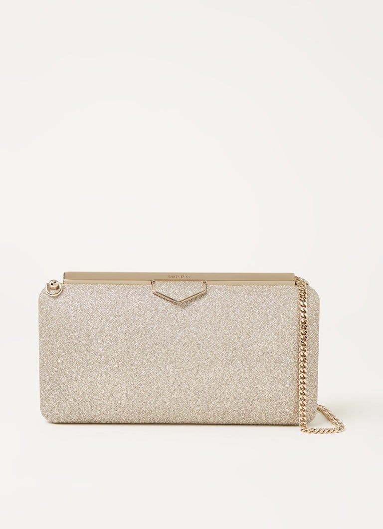 Geantă de mână Jimmy Choo Ellipse cu paiete