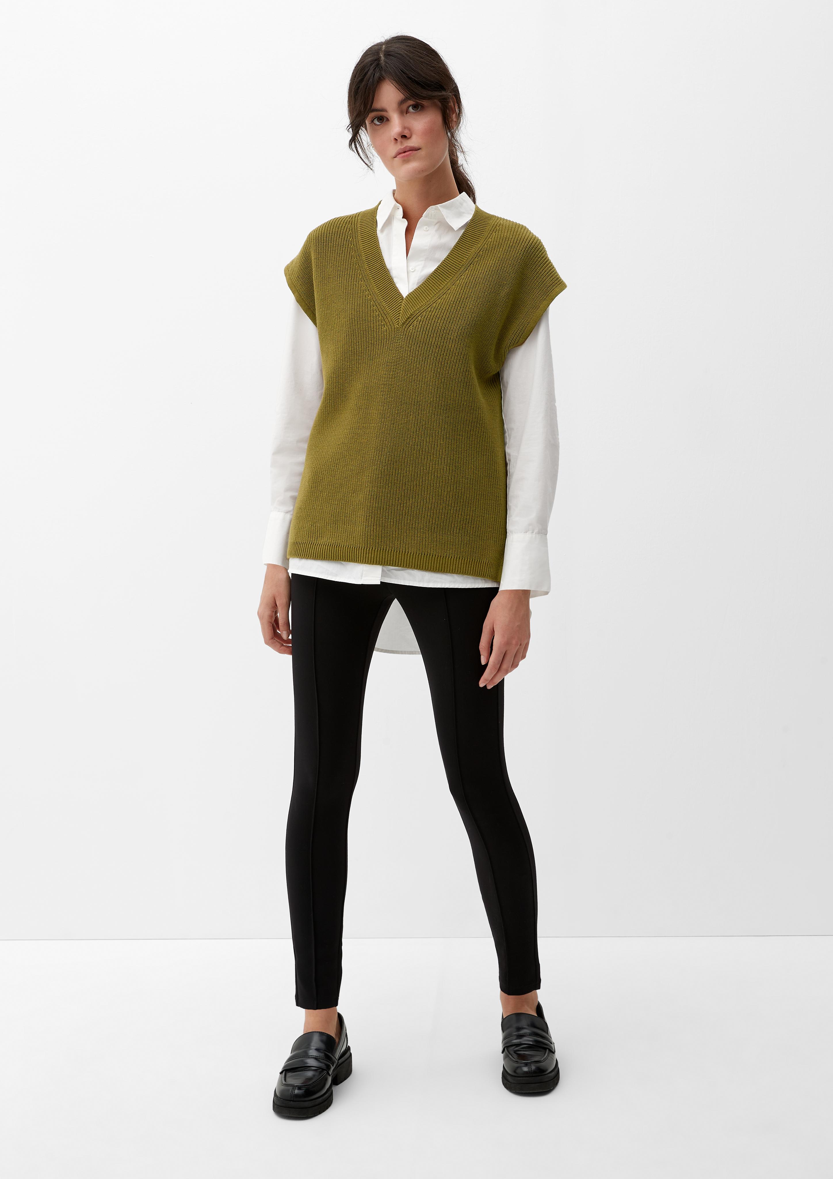 Strickpullunder mit V-Ausschnitt  2120694-7734