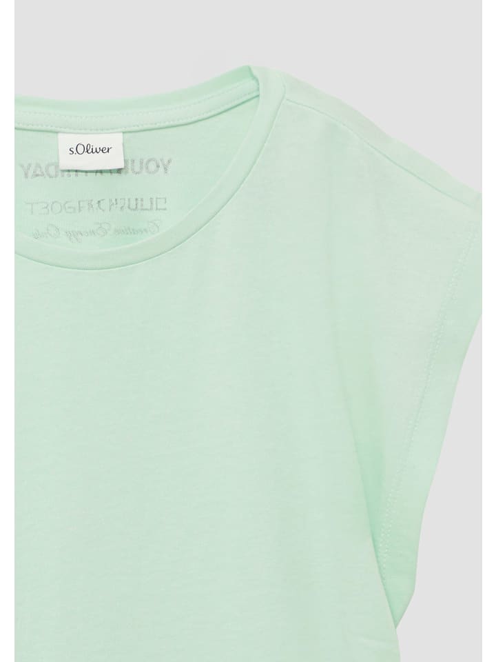 s.Oliver T-Shirt kurzarm in Türkis günstig kaufen