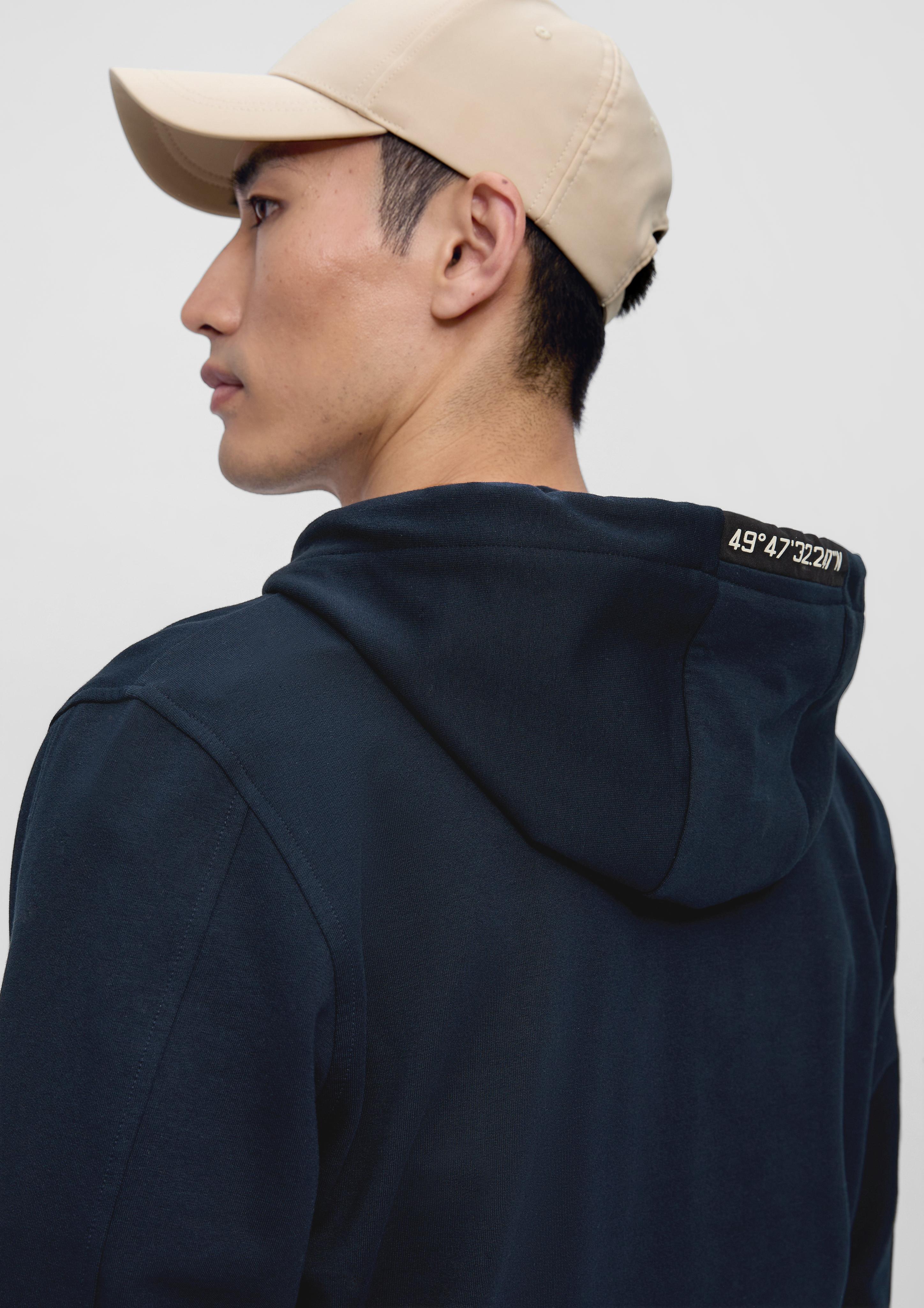 Hoodie aus Baumwollstretch  2135704-5978