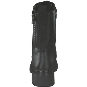 Tom Tailor Schnürstiefelette in schwarz