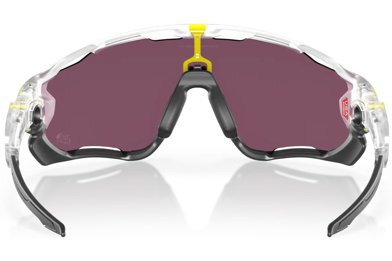 Oakley Jawbreaker Tour de France Matte Clear/Prizm Road Black