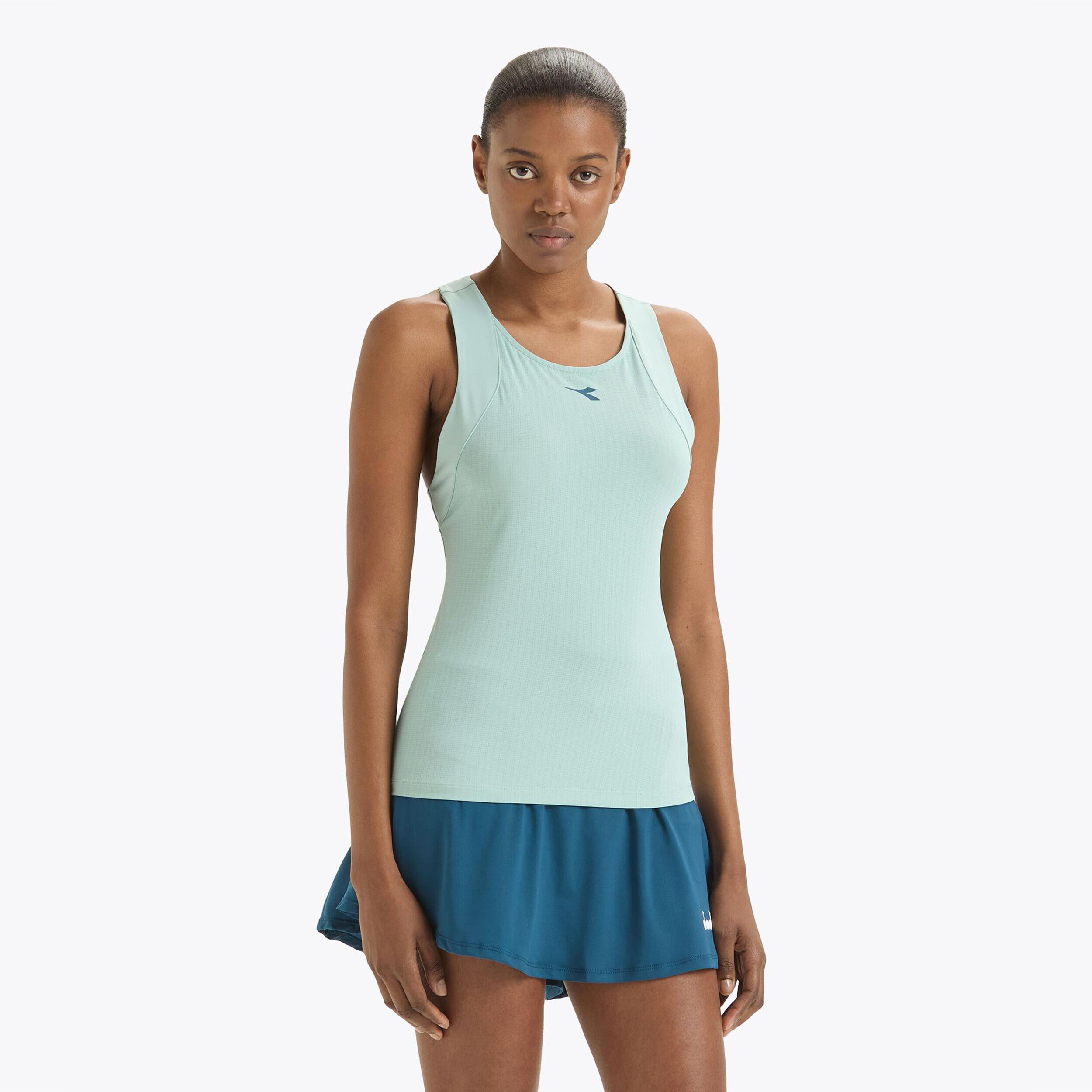L. Icon Tank-Top Damen - Hellblau