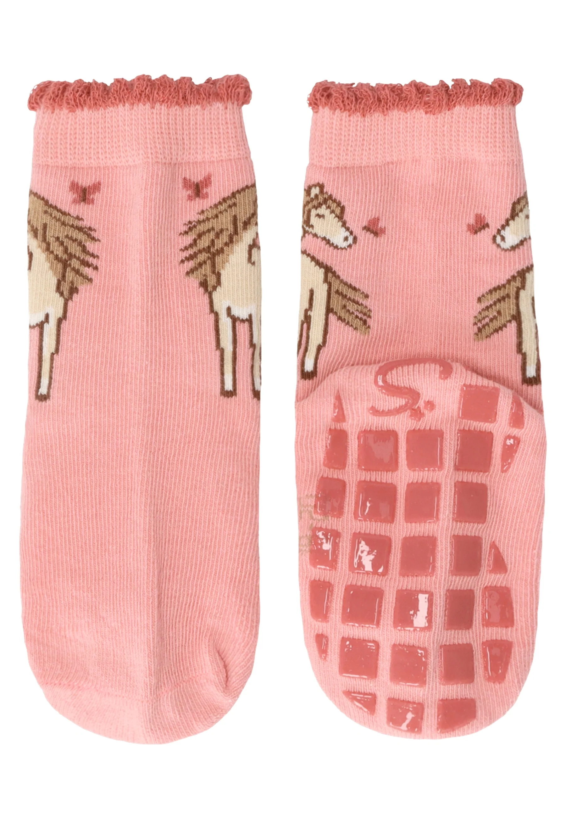 ABS Socken im 2er Pack mit Motiv Pferd
