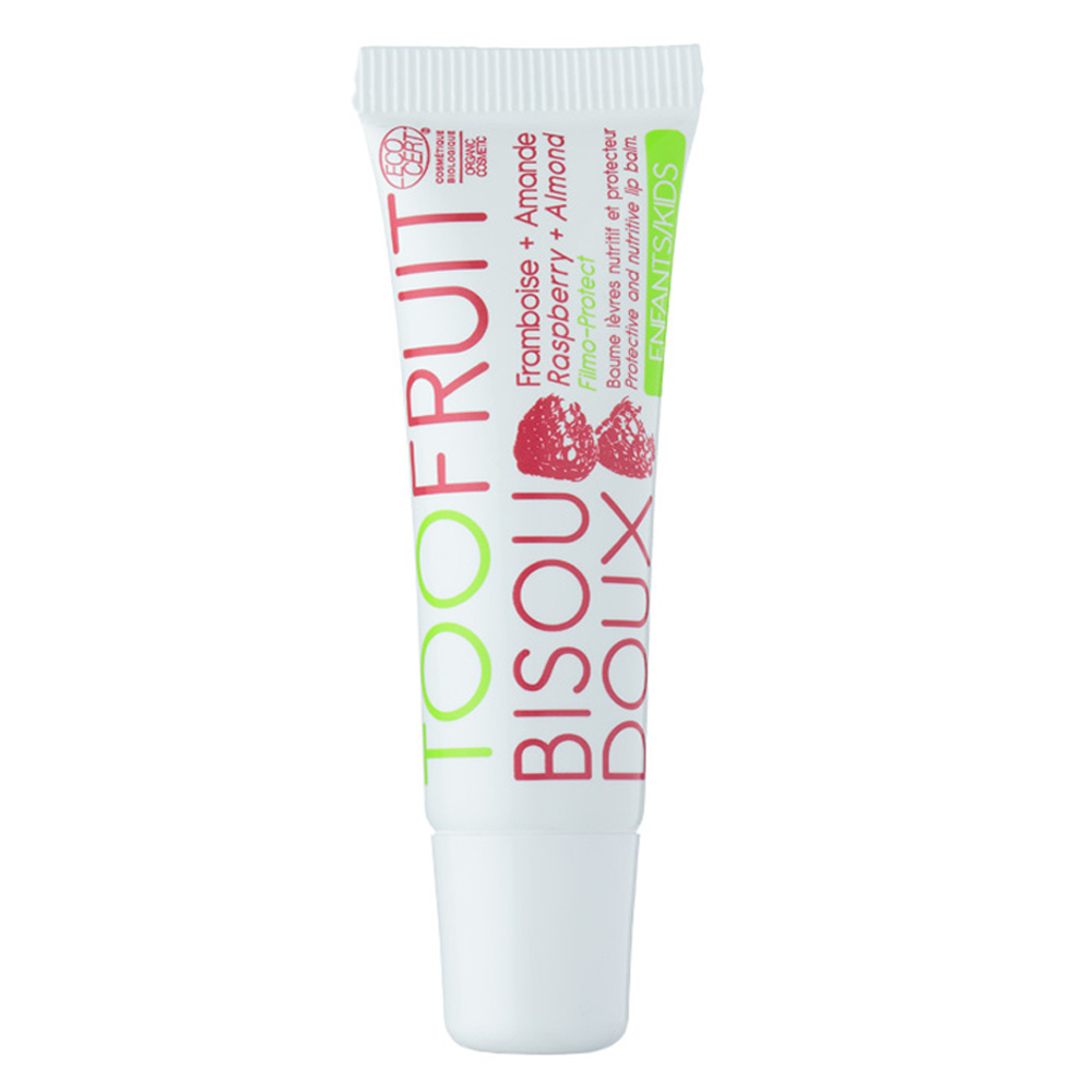 toofruit Bisou Doux baume à lèvres nutritif Framboise-Amande Baume lèvres protecteur nutritif