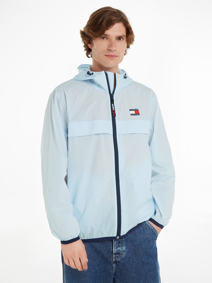 Tommy Hilfiger Übergangsjacke in Hellblau günstig kaufen