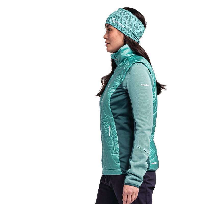 Schöffel Hybrid Vest Stams L Outdoorweste Damen