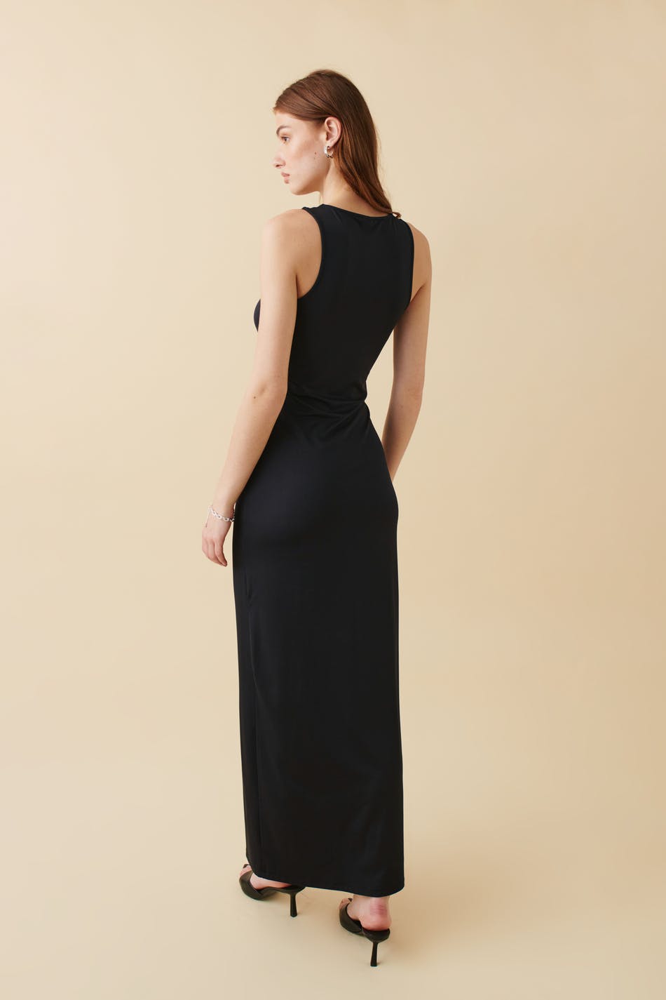 Ring detail maxi dress