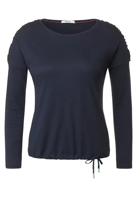 CECIL Shirt mit Smock Details