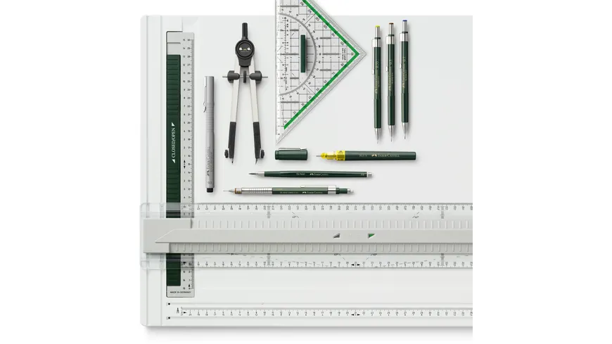 FABER-CASTELL Riesen-Teilzirkel schwarz
