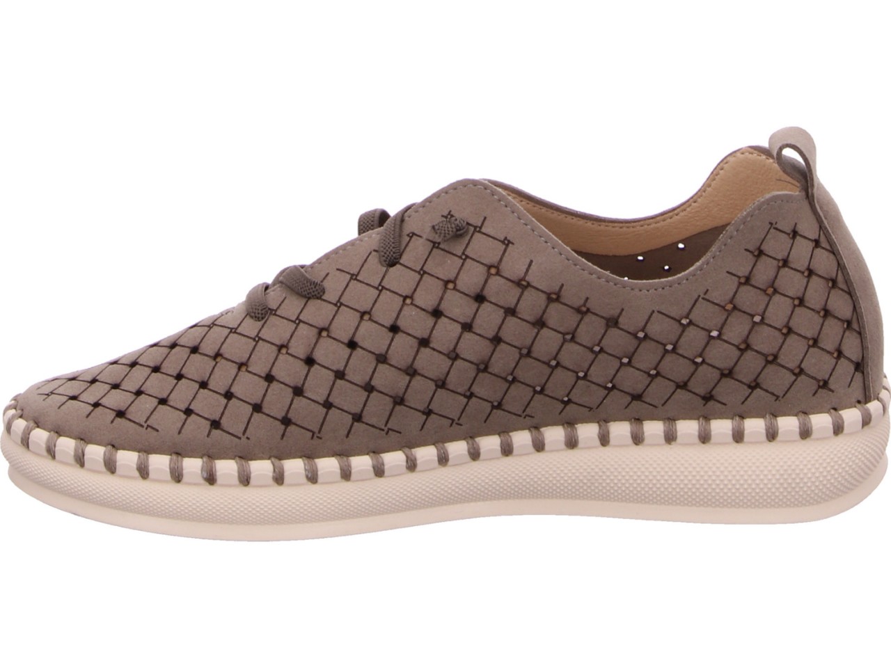DIVERSE Sportliche Slipper grau