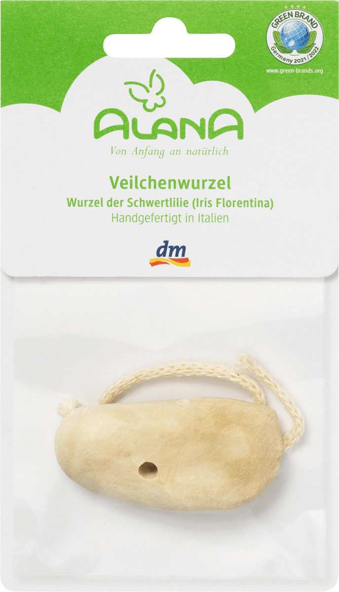 Veilchenwurzel mit Kordel natur, 1 St